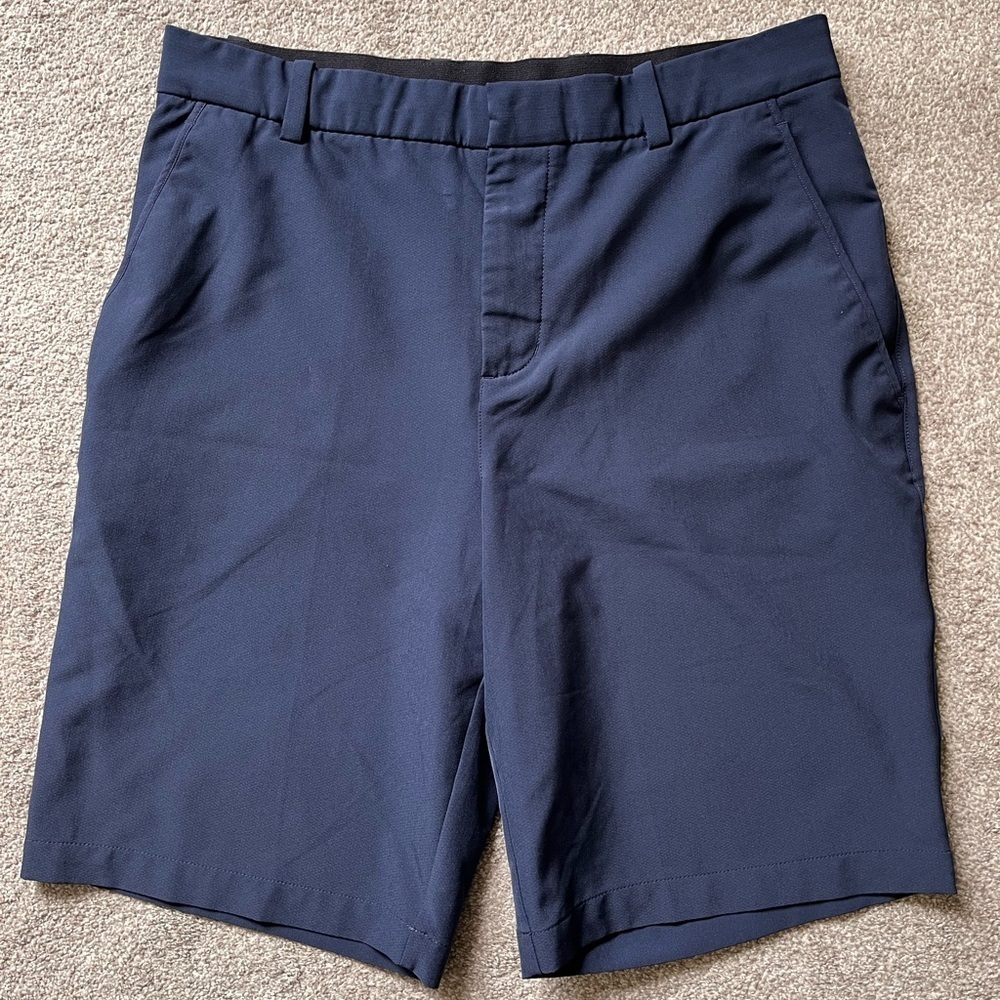 Mens Nike 10” Golf Shorts Size 32 Navy Blue